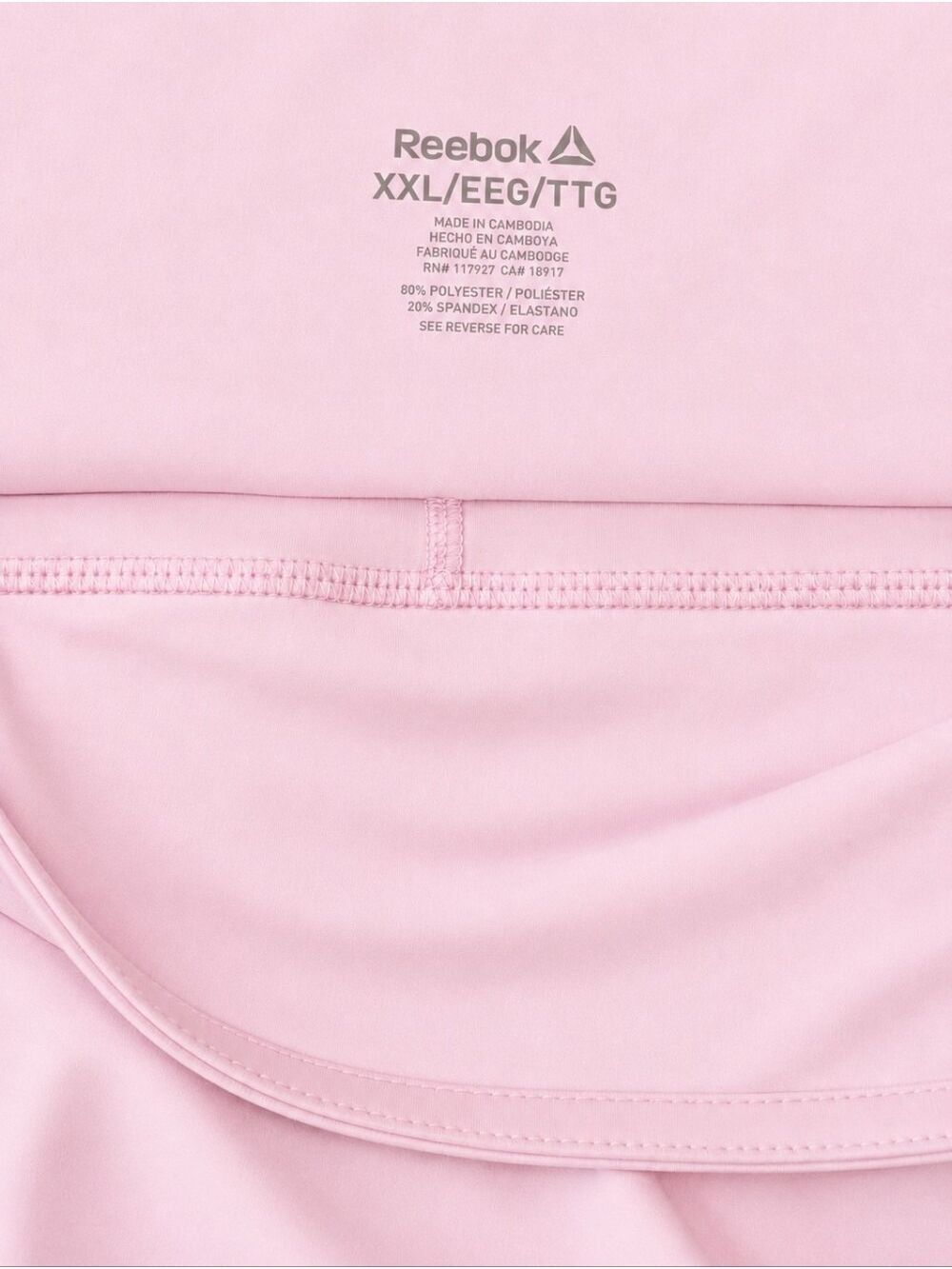 Reebok High Rise Athletic Skort XXL Pink NWOT Pickleball Tennis Golf Pocket - Picture 11 of 11